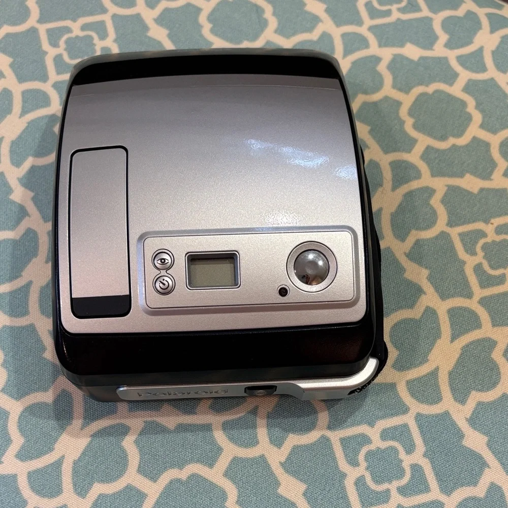 Polaroid Black and Silver Film Camera
